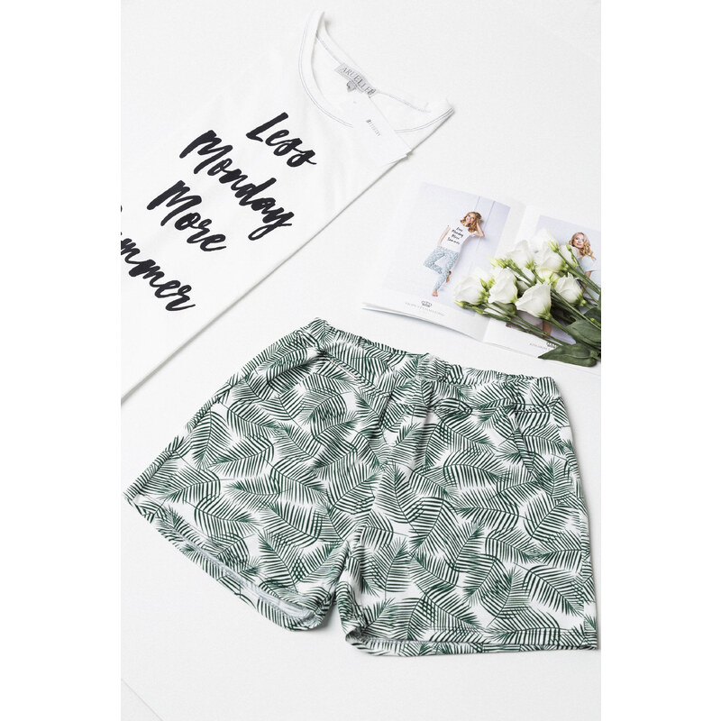 Aruelle Tropical Short Pajamas
