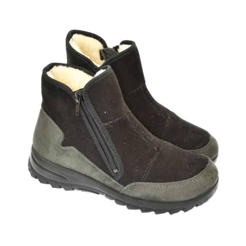 Dámske čierne poltopánky MJARTAN SISA 34708032