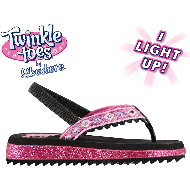 Skechers Twinkle Toes Girls Flip Flops 55256869