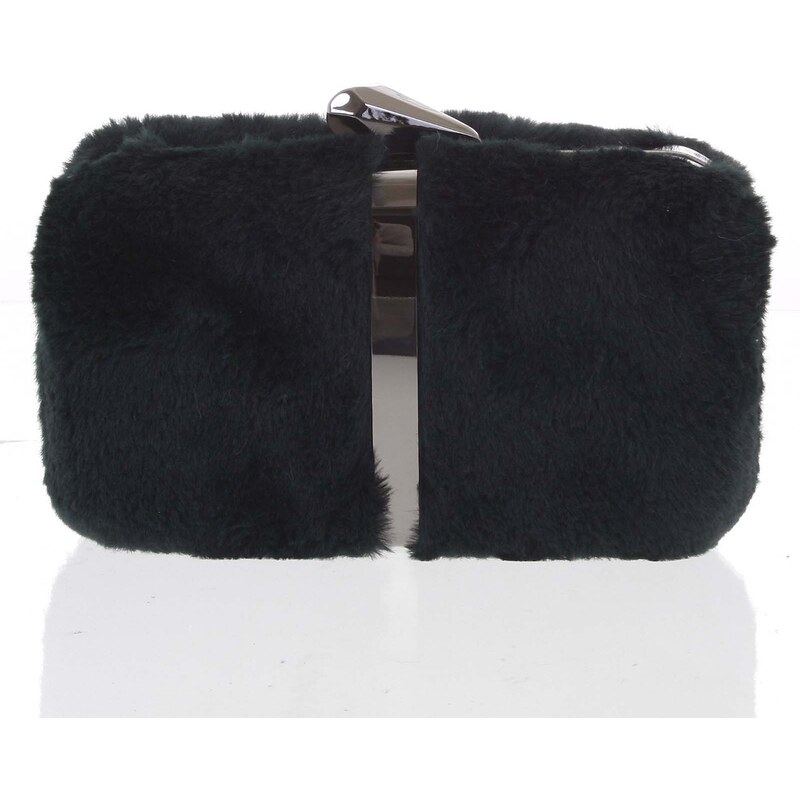 Dámska listová kabelka tmavo zelená - Delami Aina zelená 67005004