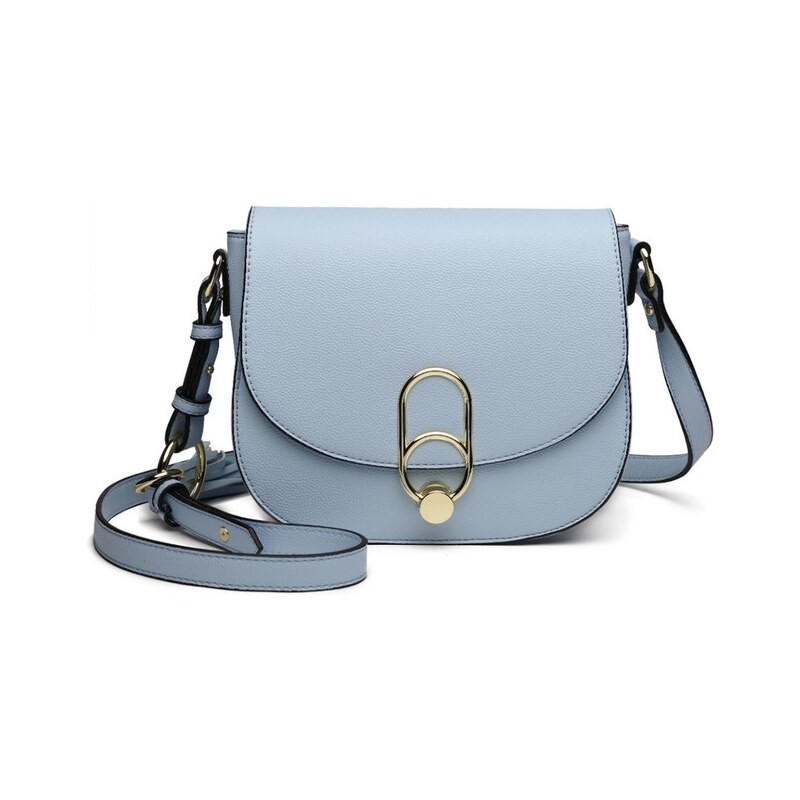 Miss Lulu Kabelka - saddle crossbody s doplnkami, modrá 19648644