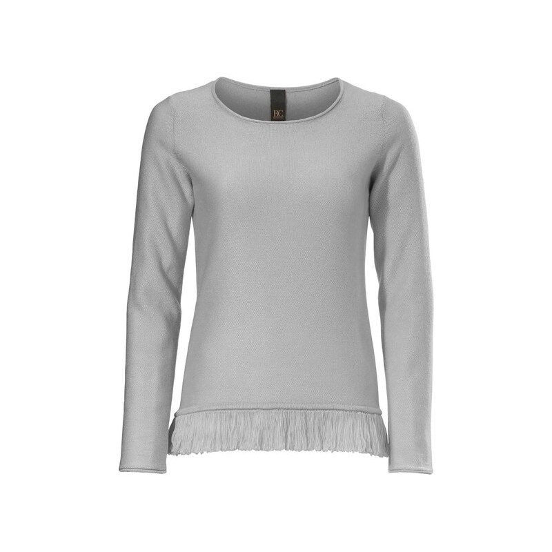 E-shop Heine - Best Connections Pulóver so strapcami, sivá