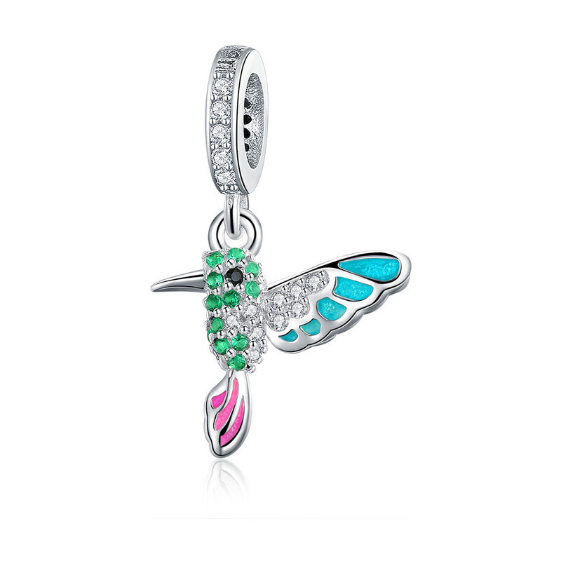 Emporial Royal Fashion prívesok Farebný kolibrík 42092517