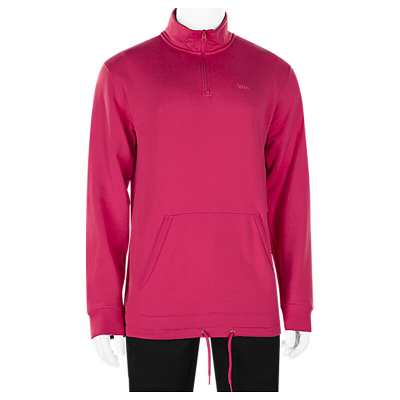 Vans Versa Quarter Zip Sweatshirt - Dámske - Mikina Vans - Ružové - 66355748