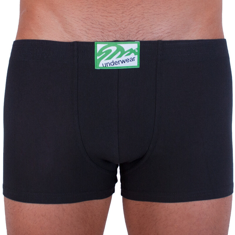 Pánske boxerky Styx klasická guma čierne (Q962) 7621103