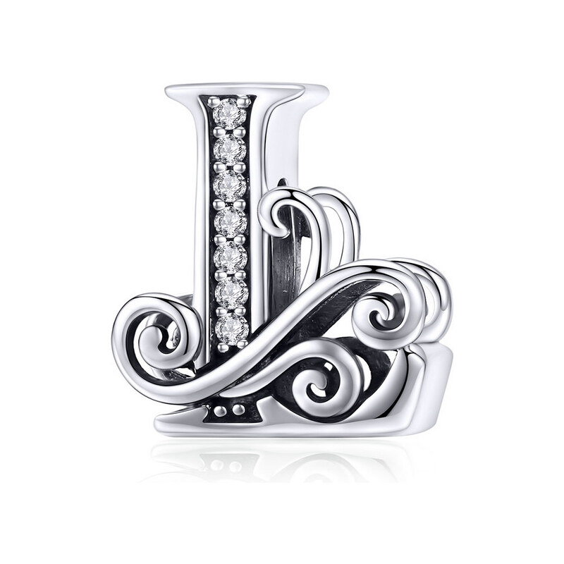 Emporial strieborný prívesok Písmeno L 26605025