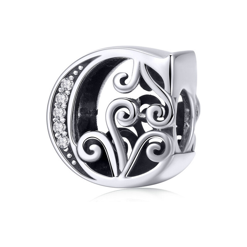 Emporial strieborný prívesok Písmeno C 24464461