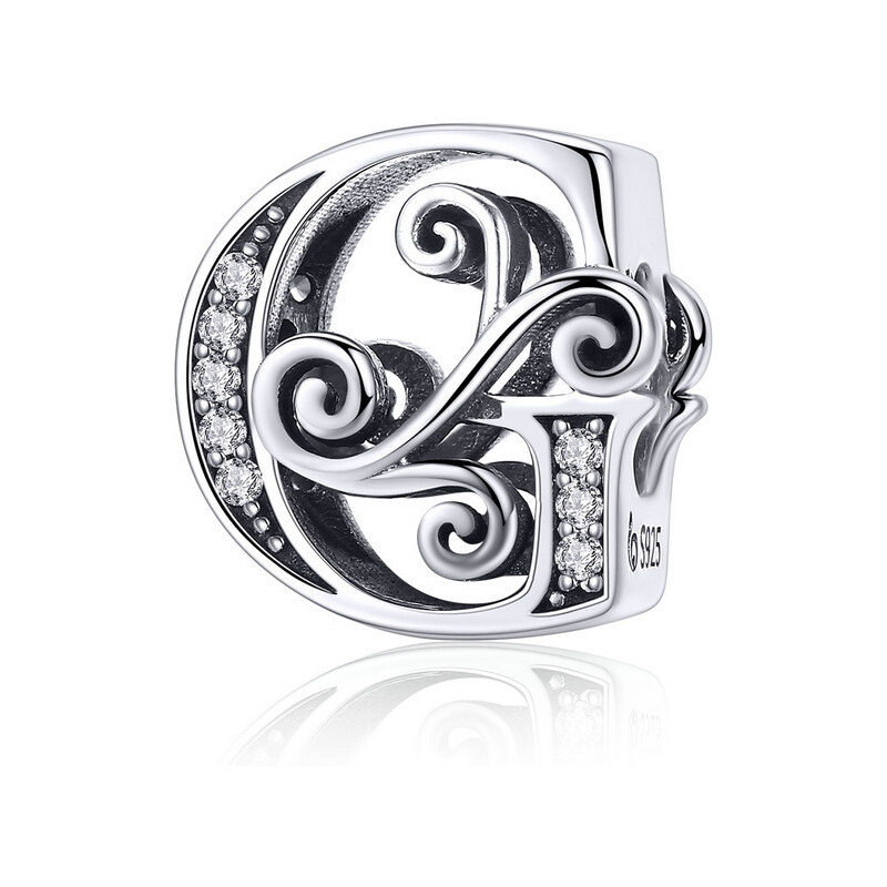 Emporial strieborný prívesok Písmeno G 26605024