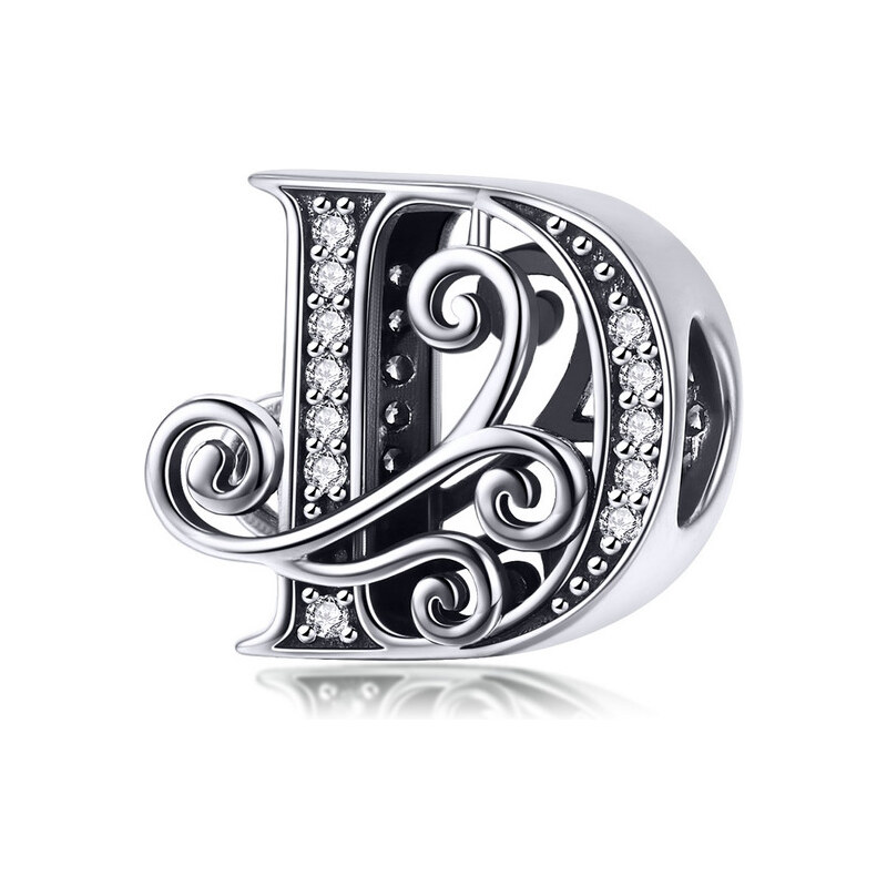 Emporial strieborný prívesok Písmeno D 26459767