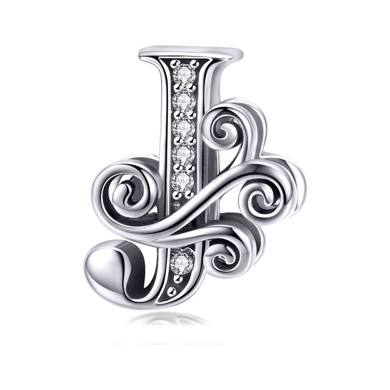 Emporial strieborný prívesok Písmeno J 24464464
