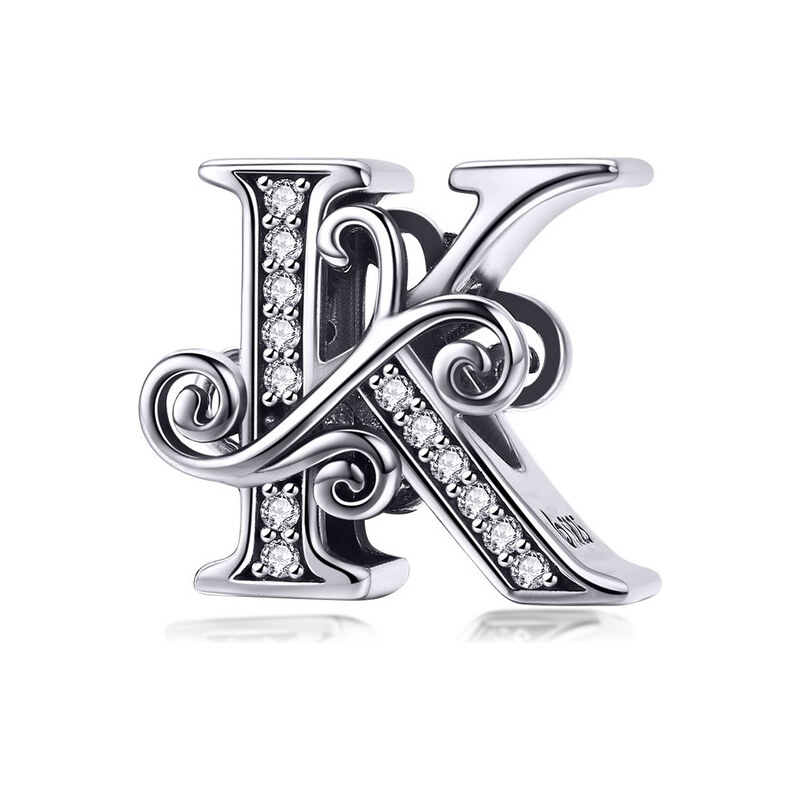 Emporial strieborný prívesok Písmeno K 24464465