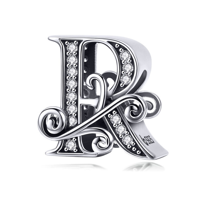 Emporial strieborný prívesok Písmeno R 24464469