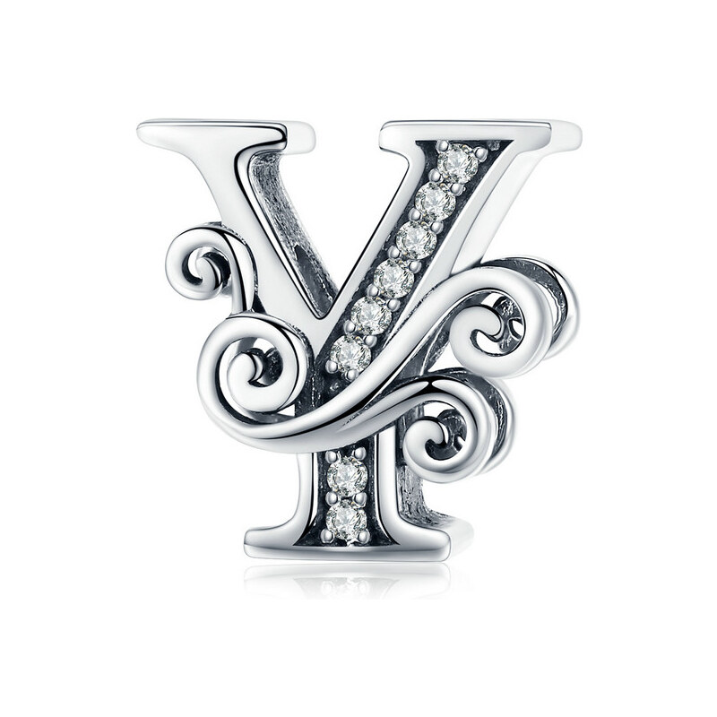 Emporial strieborný prívesok Písmeno Y 24464474