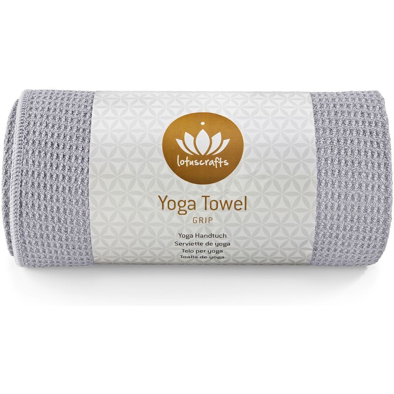 Lotuscrafts Yoga Towel GRIP uterák na jogu 183 x 61 cm