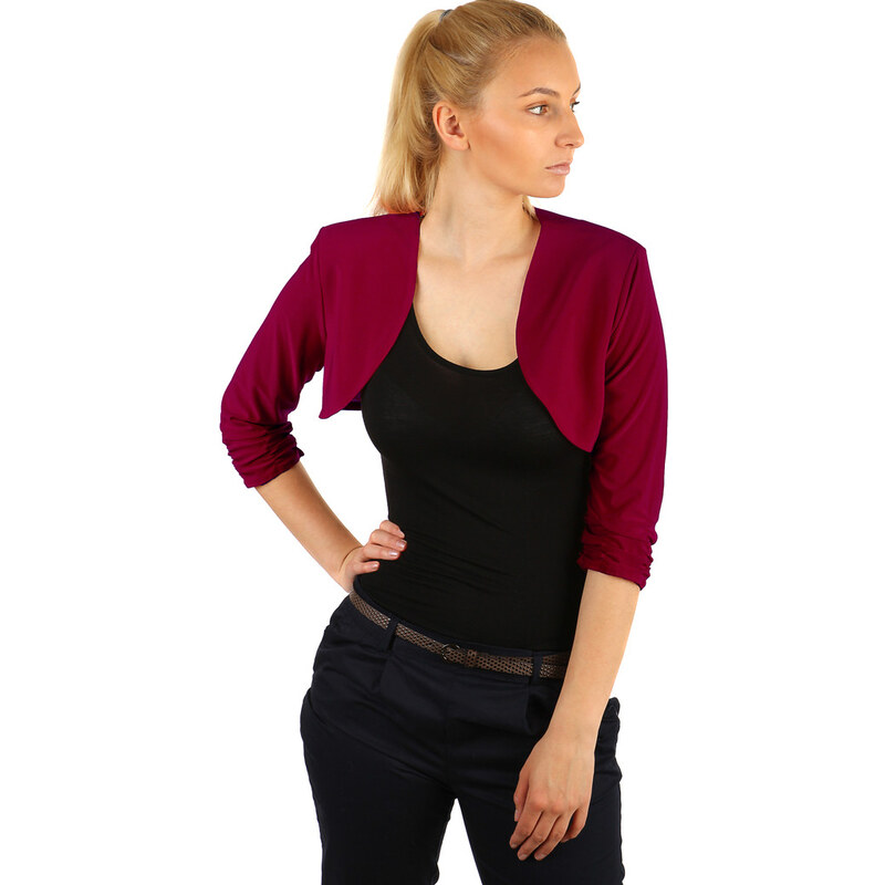 Glara Dámske spoločenské bolerko cez šaty 9104552