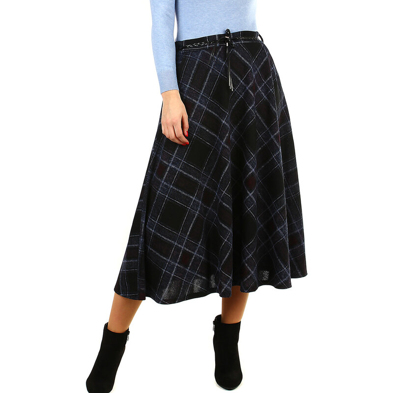 Glara Dlhá úpletová sukňa 9116719