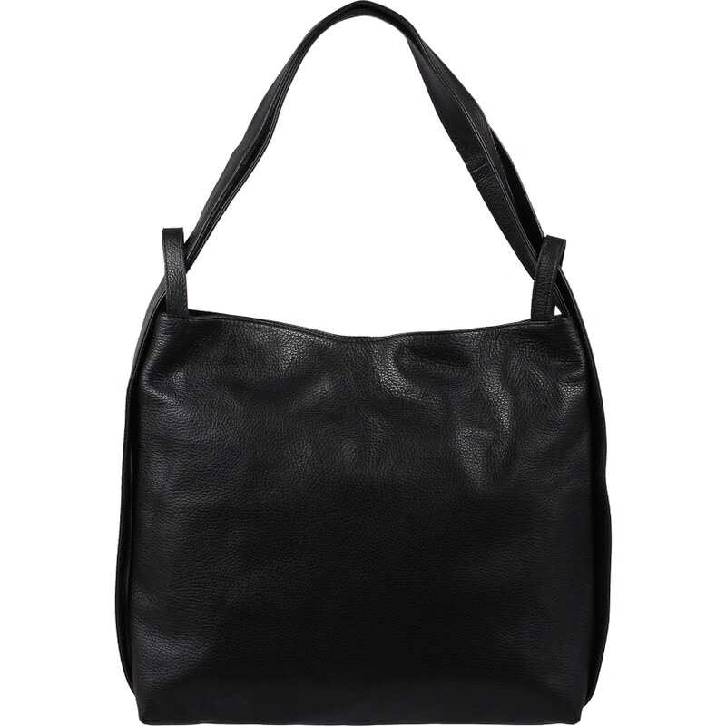 Čierna kožená talianska kabelka Sofia Nera NovaKabelka.sk 9136568