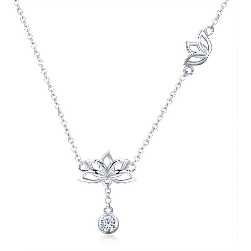 Emporial Royal Fashion náhrdelník Lotosový kvet 45122451