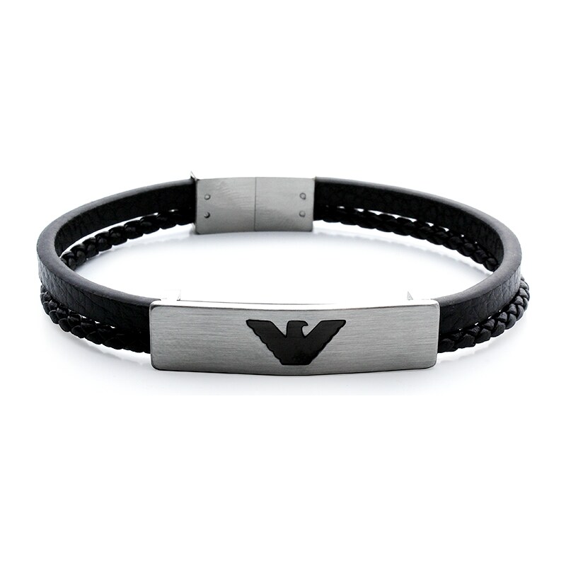 BM Jewellery Pánsky kožený náramok S602180 10400230