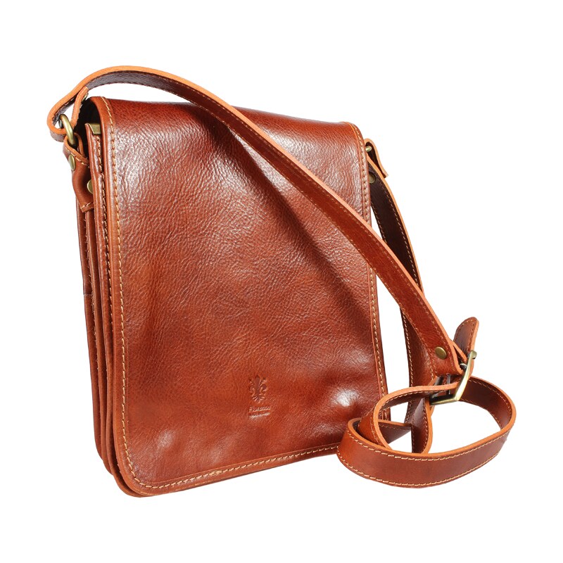 Dámska kožená kabelka cez rameno Tosco Marrone NovaKabelka.sk 9241235