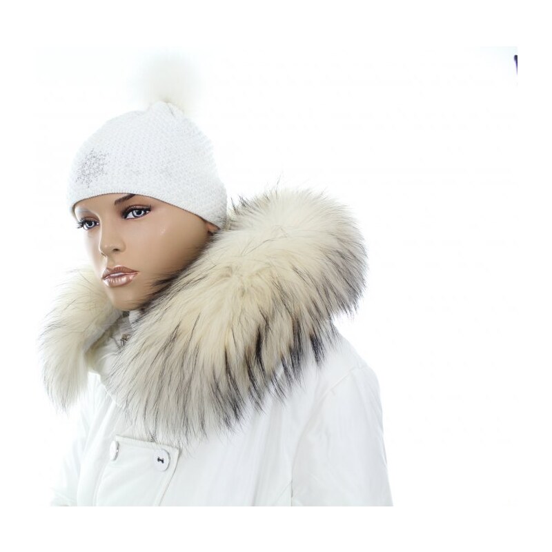 Sikora Kožušinový lem na kapucňu - golier medvedíkovec M 155/32 (65 cm 61688761