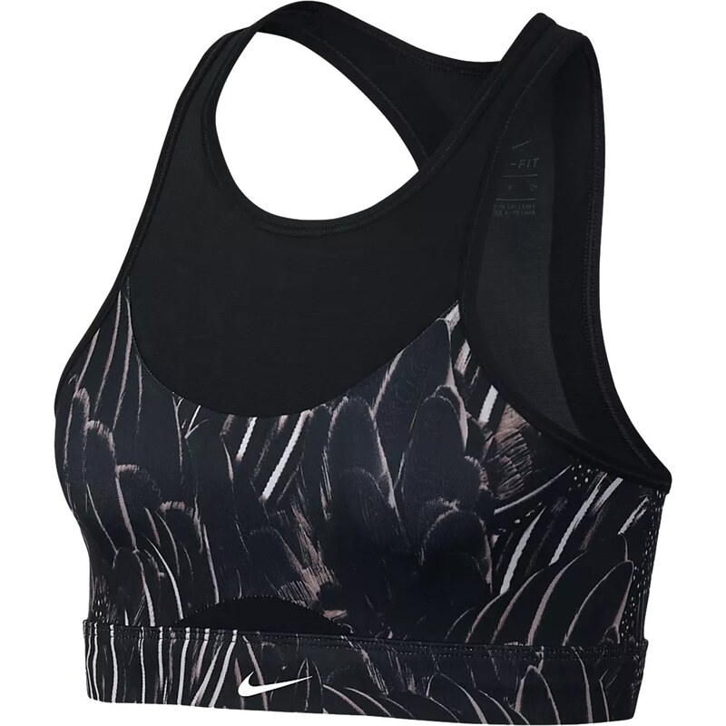 Nike SWOOSH FEATHER CURVE BRA XS 64104147