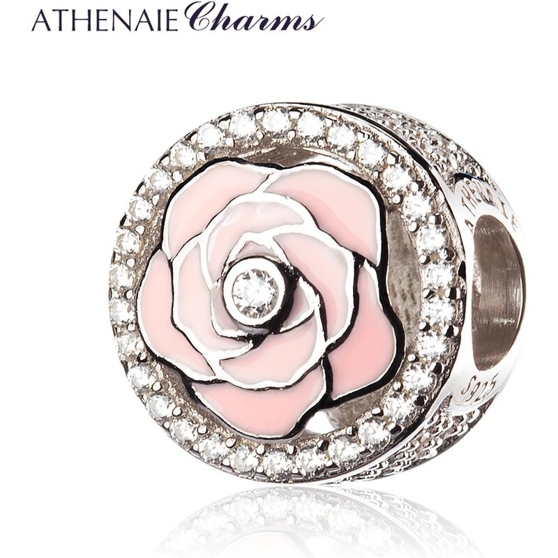 Athenaie prívesok Romantická ruža lásky EN41