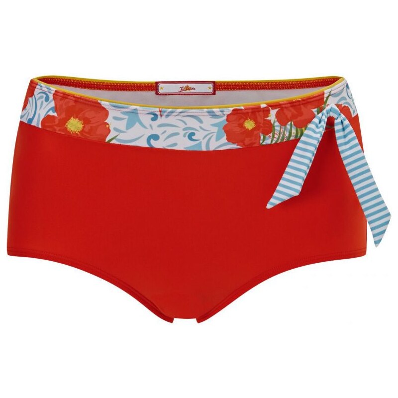 Joe Browns Červený bikini spodok s vysokým pásom 9365230