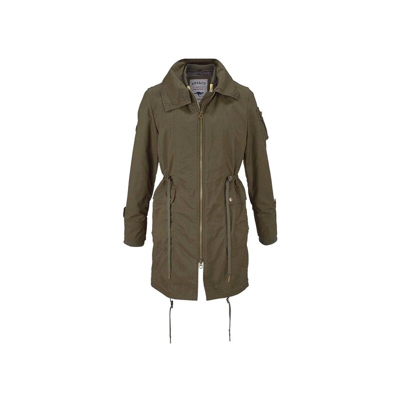 E-shop Parka 2 v 1 s odnímateľnou podšívkou KangaROOS, khaki