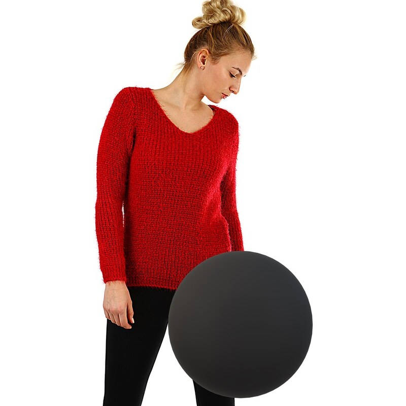 Glara Krátky dámsky sveter 9463250