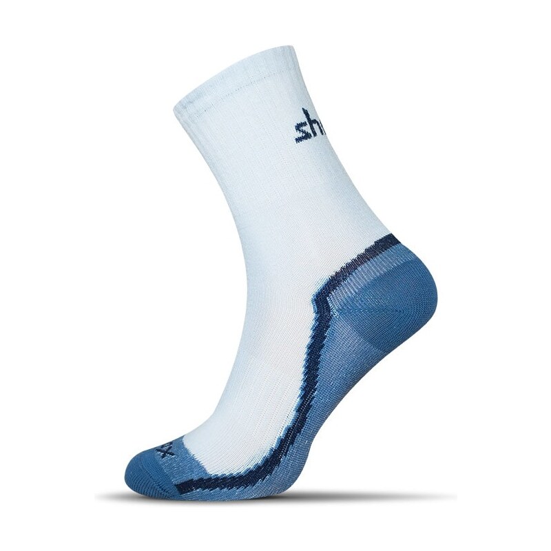 Shox Dvojfarebné modré pohodlné pánske ponožky Sensitive 47376659