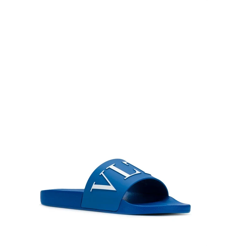 Valentino Valentino Garavani VLTN pool slides Blue