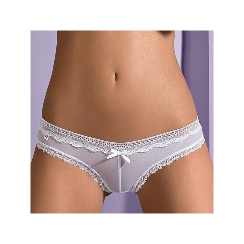 Nohavičky Corella white XXL - Obsessive 10580790