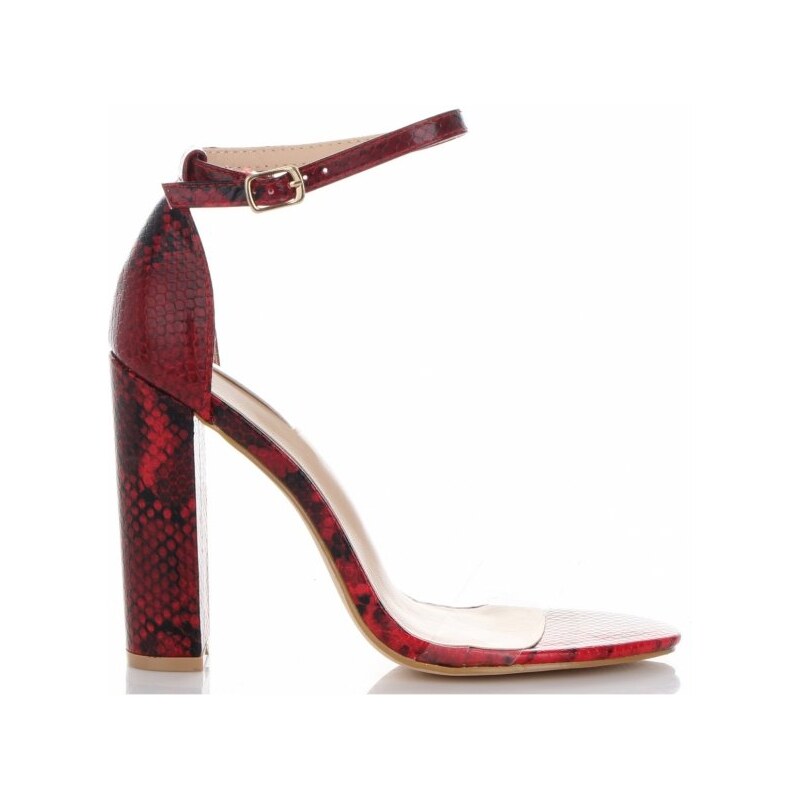 dámske sandálky Belluci červená B1-0165H 27611908