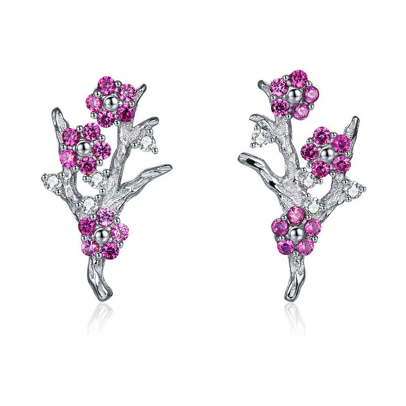 Emporial Royal Fashion náušnice Zimní květina BSE040 28171944