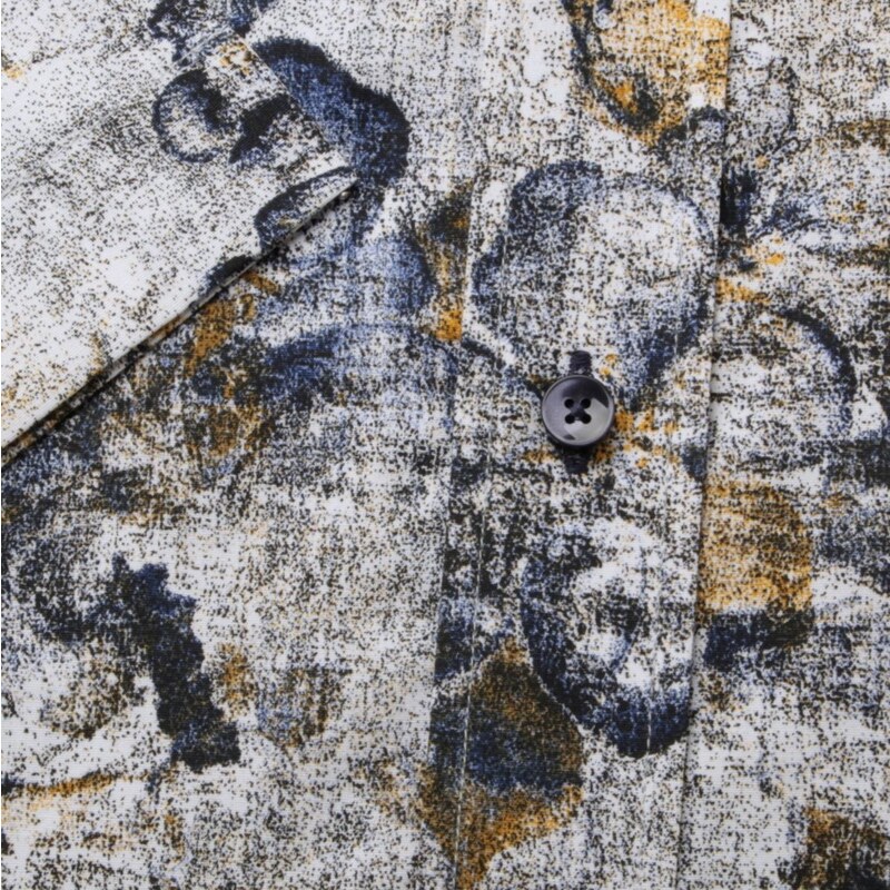 Willsoor Košeľa Slim Fit s jemným kvetinovým vzorom (výška 176 - 182) 10494