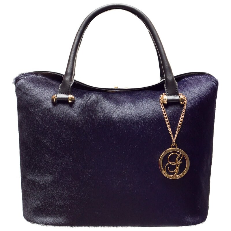 Glamorous by GLAM Dámska luxusná kabelka so srsťou malá do ruky - 755632