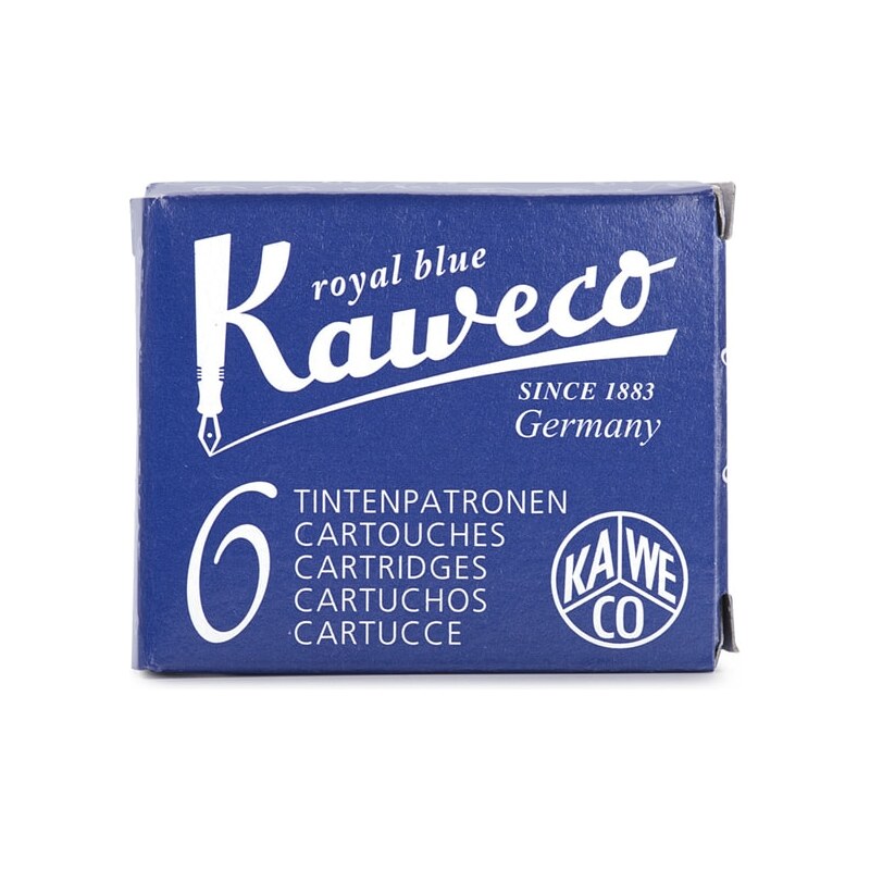 Kaweco Inkoustové náplně (bombičky) kaweco 6 ks Royal Blue