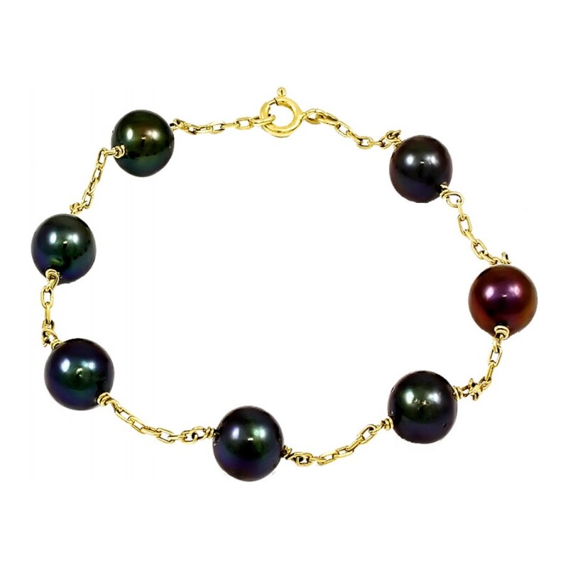 Žatecký Zlatý perlový náramok 2563/Z/P 9965845