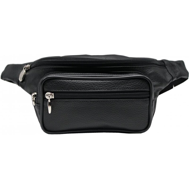 Hajn Pánska kožená ľadvinka 2905013 čierna 12335534