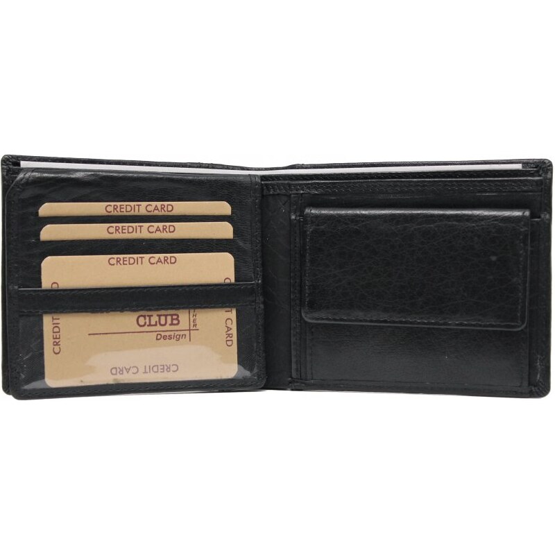 Lagen Pánska kožená peňaženka PW-2521 čierna 46835384