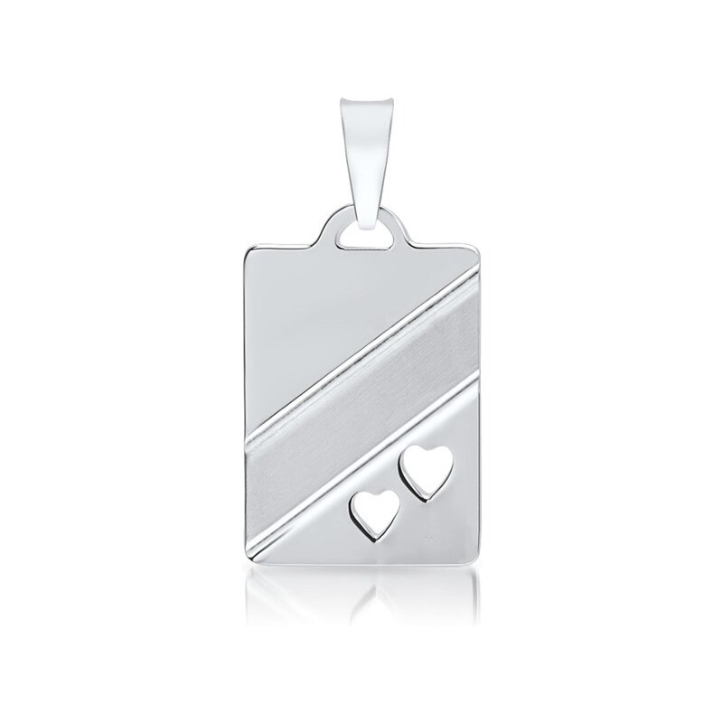 Ligot Moderný strieborný prívesok MSP0183 46719959