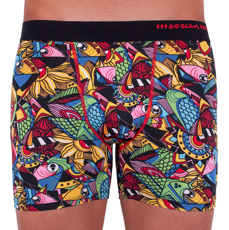 Pánske boxerky 69SLAM fit ikankan (MBYIKK-PO) 68939568