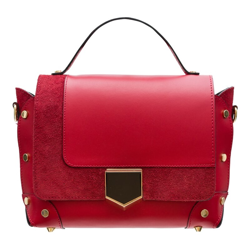 Glamorous by GLAM Dámska kožená kabelka do ruky s cvokmi po strane - 10106579