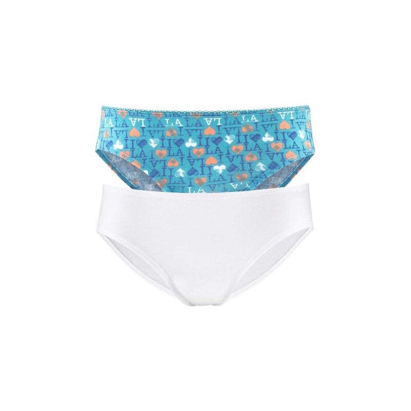 E-shop Dievčenské nohavičky SCHIESSER, modro-biele
