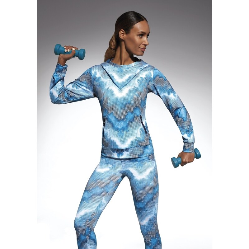 Športová dámska mikina Energy Blouse - Bas Bleu 10581446