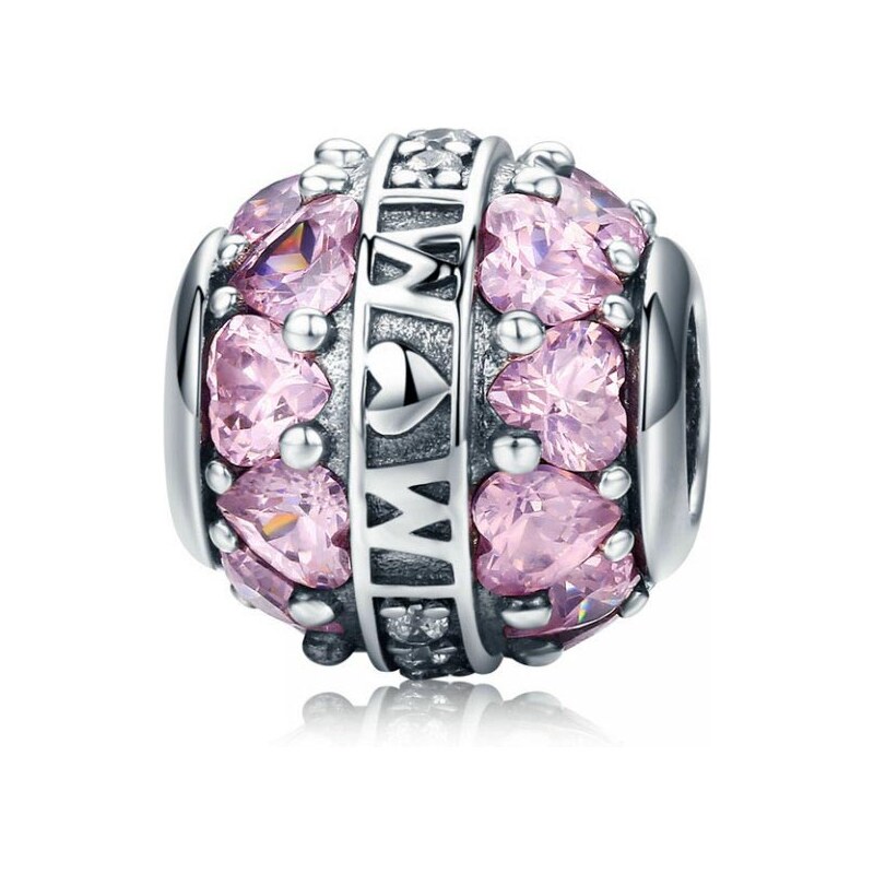 Emporial strieborný prívesok Srdce mamičky 24464444