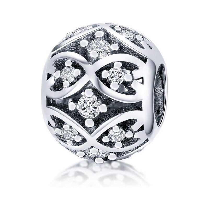 Emporial strieborný prívesok Nekonečná láska 24464452