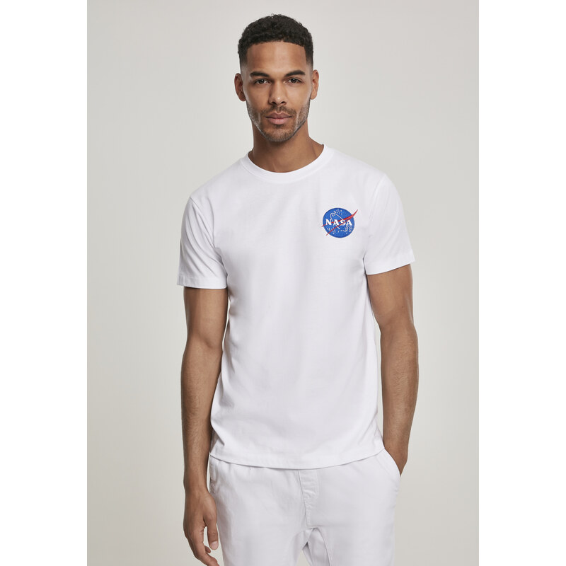 Mister Tee T-shirt with NASA logo embroidery white 64637474