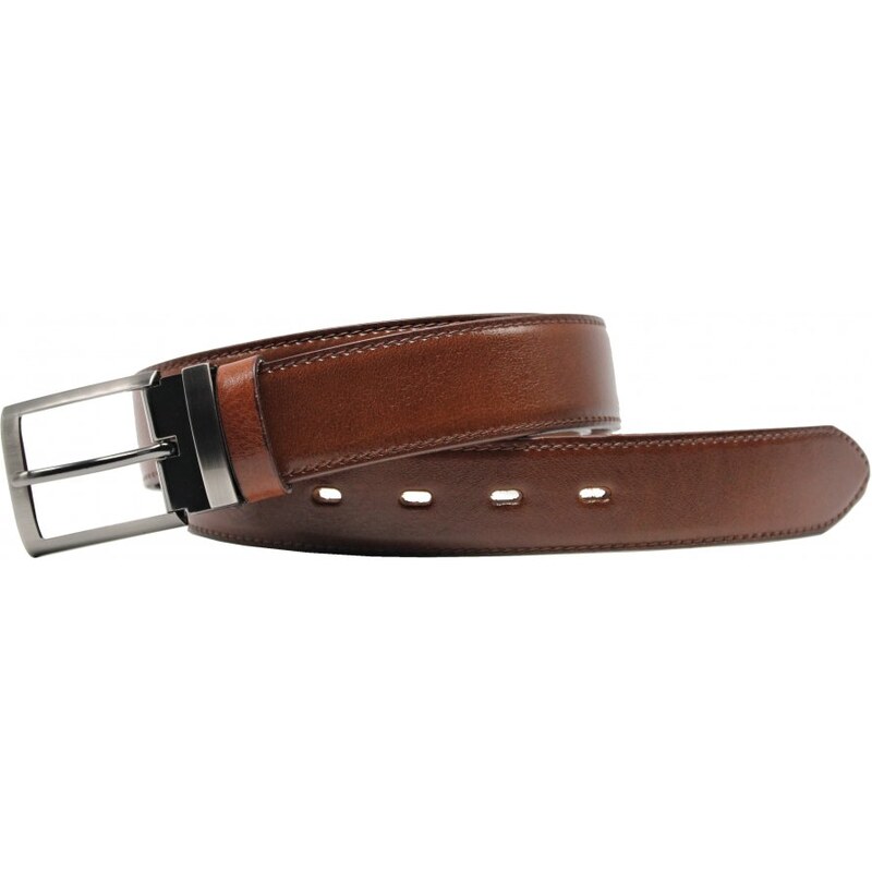 Penny Belts Pánsky kožený opasok 235-020-1 hnedý 47271711
